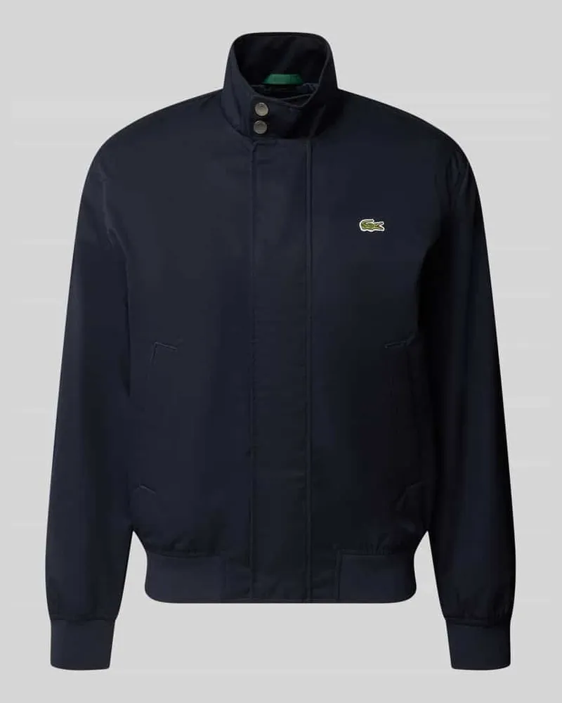 Lacoste Blouson mit Stehkragen Modell 'HARRINGTON BLOUSON Dunkelblau