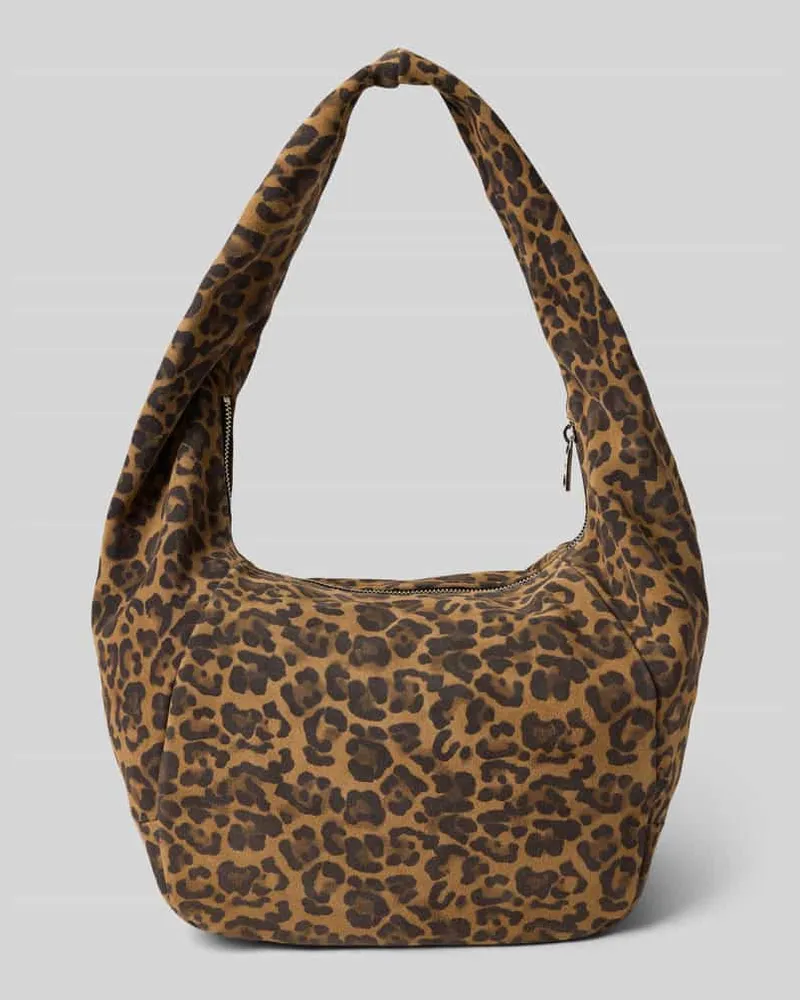 Liebeskind Hobo Bag mit Reißverschluss Modell 'Ferrah Camel