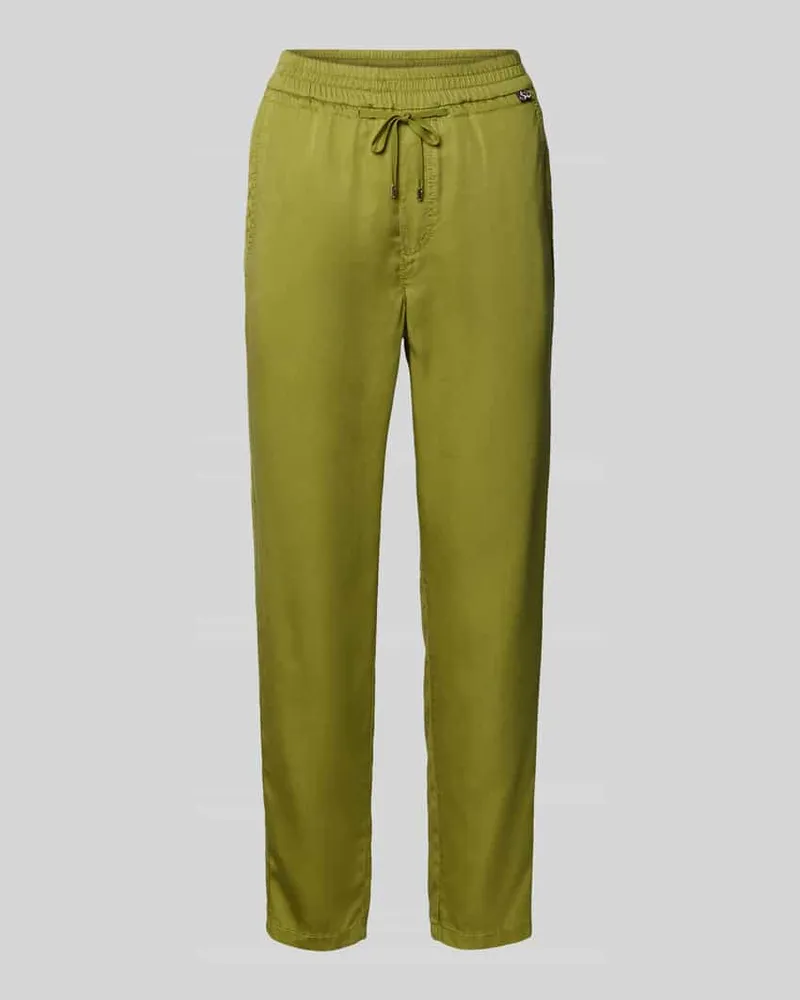 Marc Cain Jogpants aus Lyocell mit Tunnelzug Modell 'RHODOS Gruen