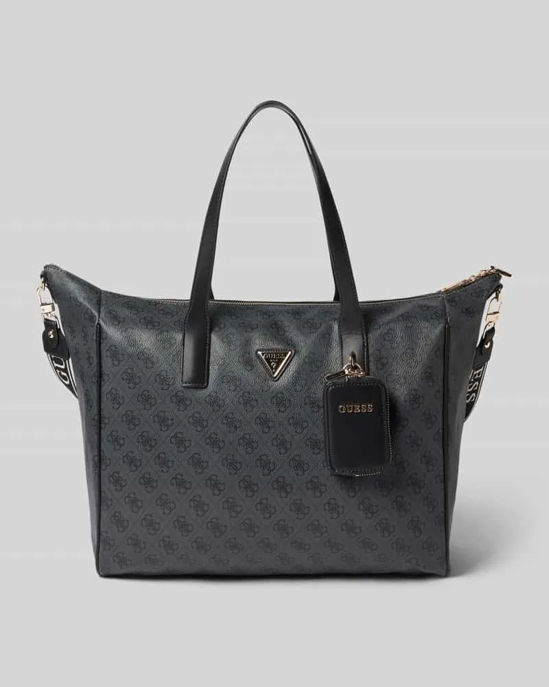 Guess Tote Bag in Stepp-Optik Modell 'Latona Black