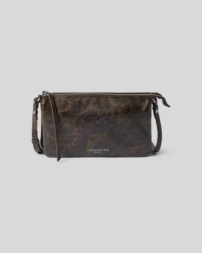 Liebeskind Purse mit geteilten Hauptfach Modell 'Nina Dunkelbraun