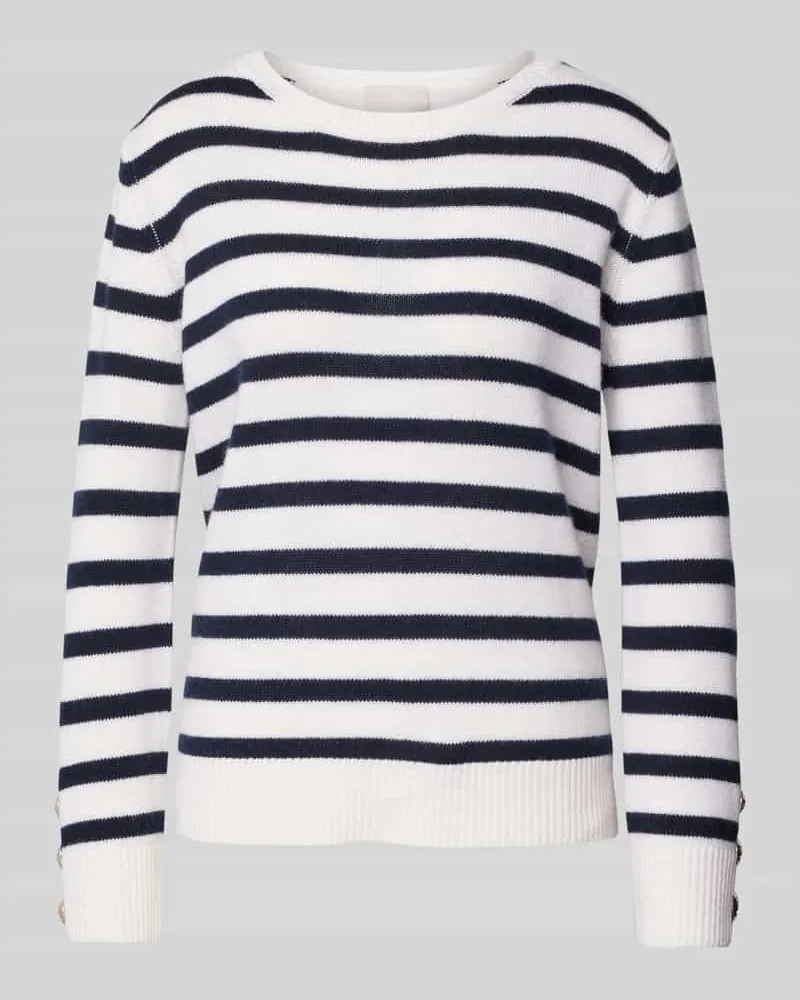 hemisphere Strickpullover aus reinem Kaschmir Marine
