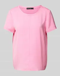 Marc Cain Blusenshirt mit Label-Applikation Pink