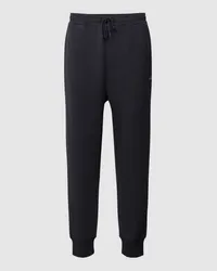 HUGO BOSS Sweatpants mit Gesäßtasche Modell 'Hadiko Marine