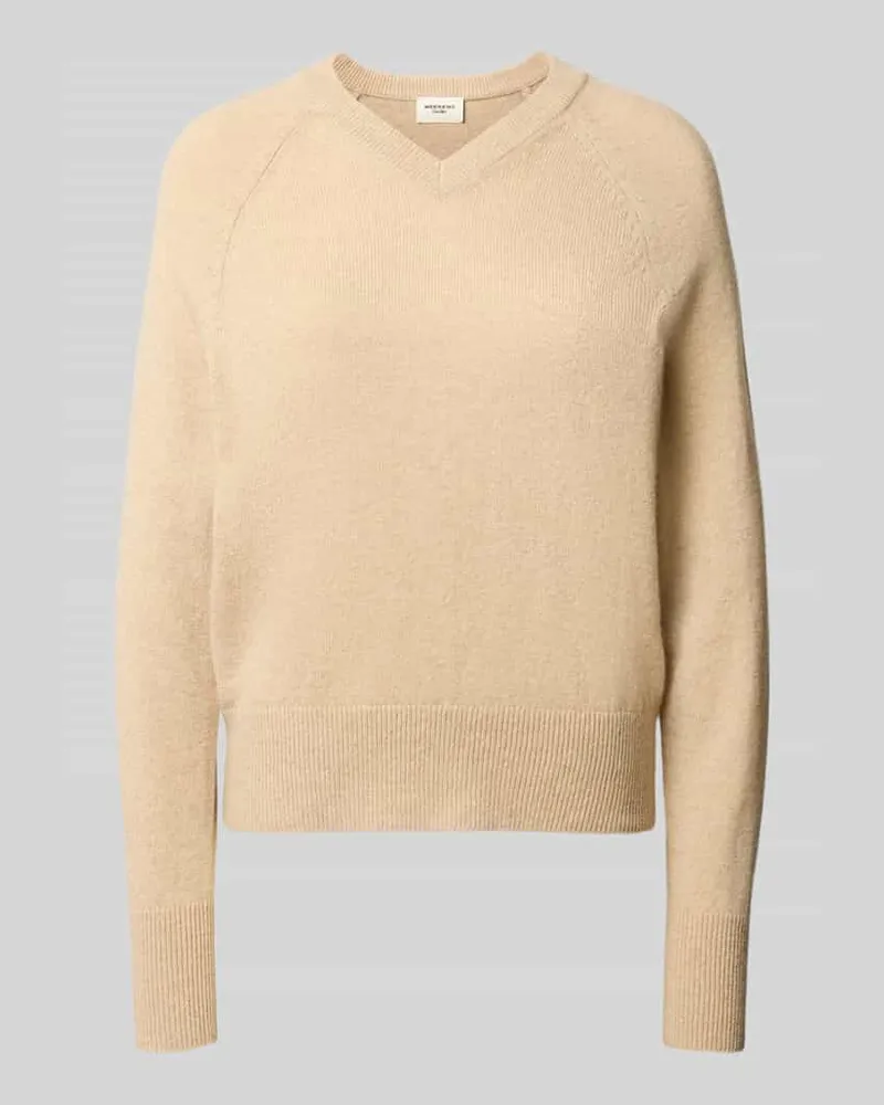 Max Mara Regular Fit Pullover aus reinem Kaschmir Modell 'PADRE Sand