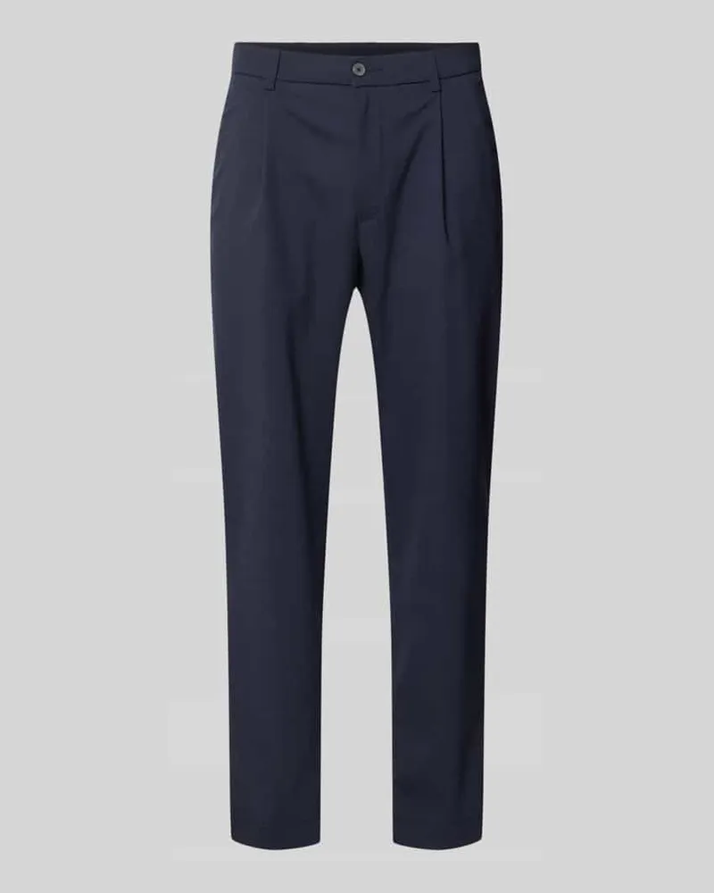 Bugatti Loose Fit Hose mit Gesäßtaschen Marine