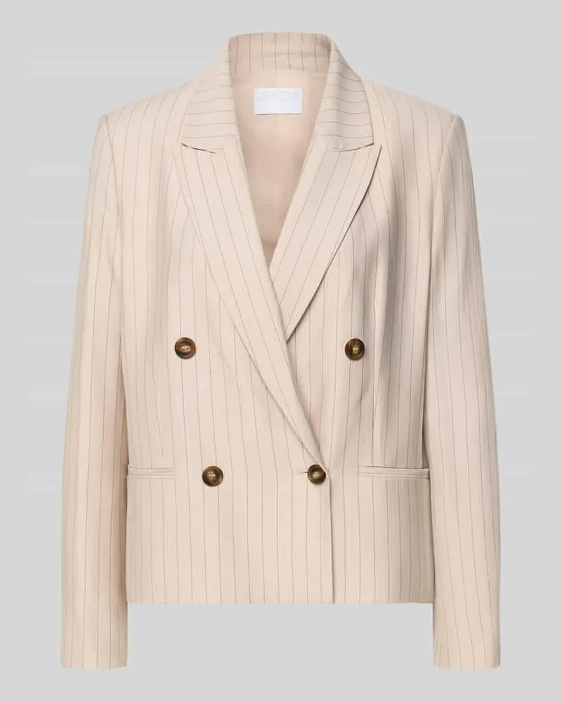 JAKE*S Regular Fit Blazer mit Reverskragen Sand