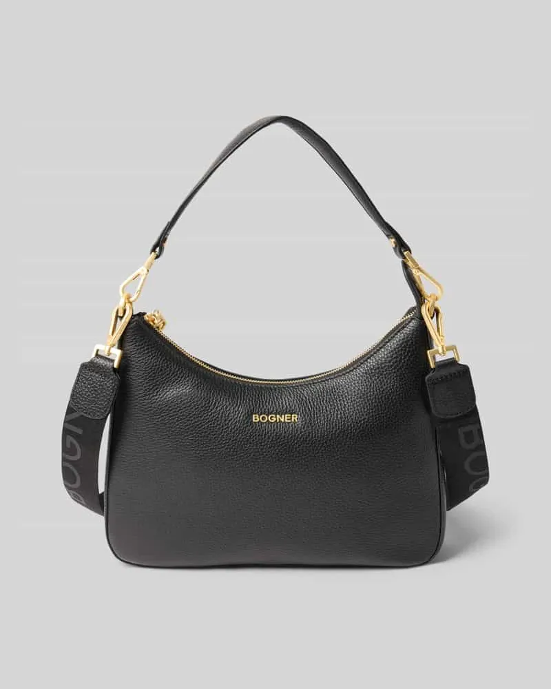 Bogner Shoulder Bag aus echtem Leder Modell 'Odette Black