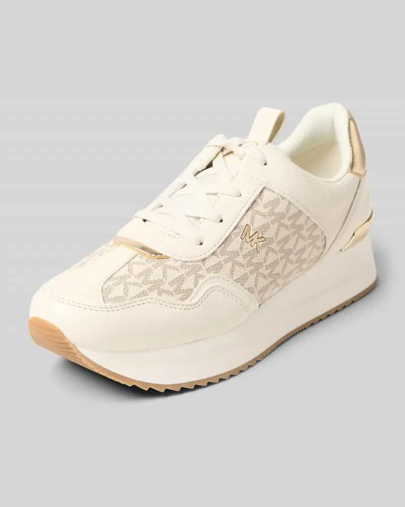 Michael Kors Sneaker mit Logo-Applikation Modell 'Raina Beige