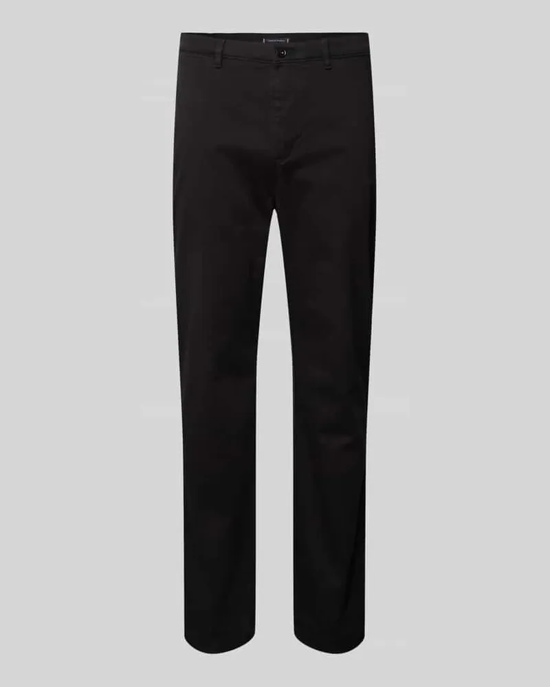 Tommy Hilfiger Chino mit Gesäßtaschen Modell 'DENTON Black