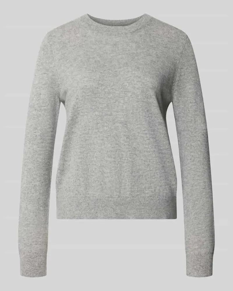 JAKE*S Regular Fit Pullover aus reinem Kaschmir Silber