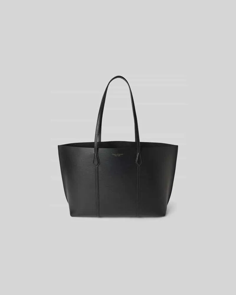 Tory Burch Shopper mit Label-Print Black