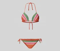 Bikini-Set mit Label-Applikation Modell 'KAONUNA