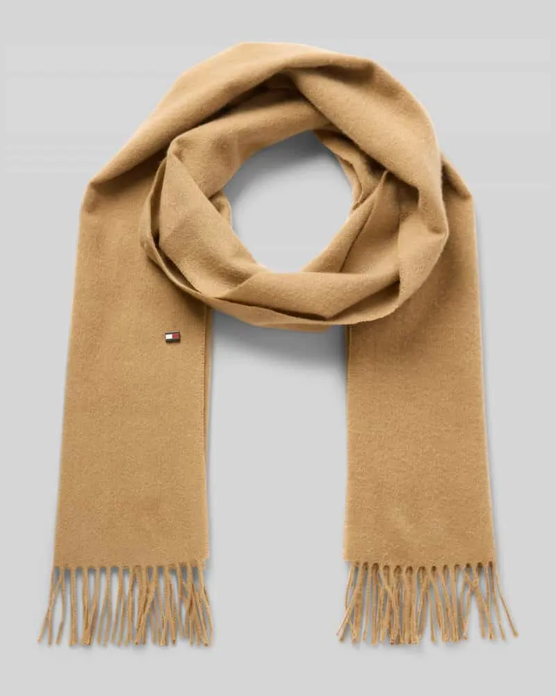 Tommy Hilfiger Schal aus reinem Kaschmir Camel