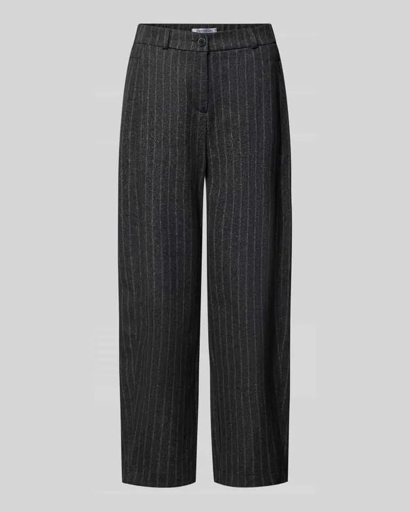 Brax Barrel Fit Hose mit Viskose-Anteil Modell 'Peggy O Anthrazit