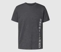 T-Shirt mit Label-Print Modell 'LOOPBACK
