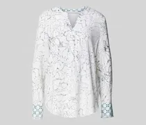 Relaxed Fit Seidenbluse mit Stretch-Anteil