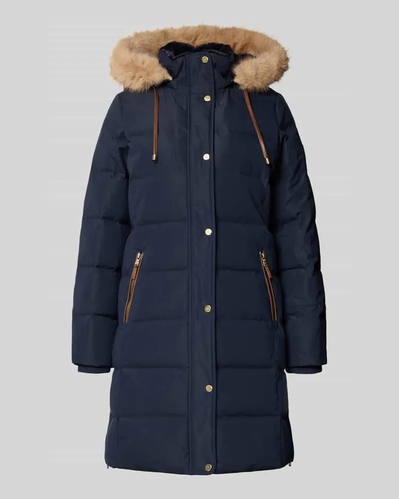 Ralph Lauren Steppmantel mit Reißverschlusstaschen Marine