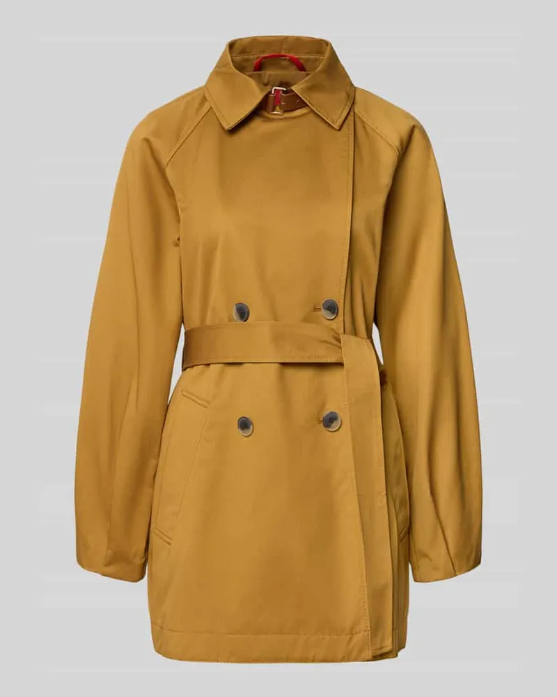 MAX&Co. Trench-Jacke aus reiner Baumwolle Modell 'ELIS Camel