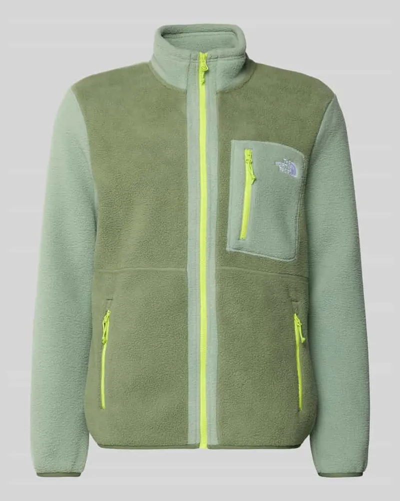 The North Face Sweatjacke mit Reißverschluss Schilf