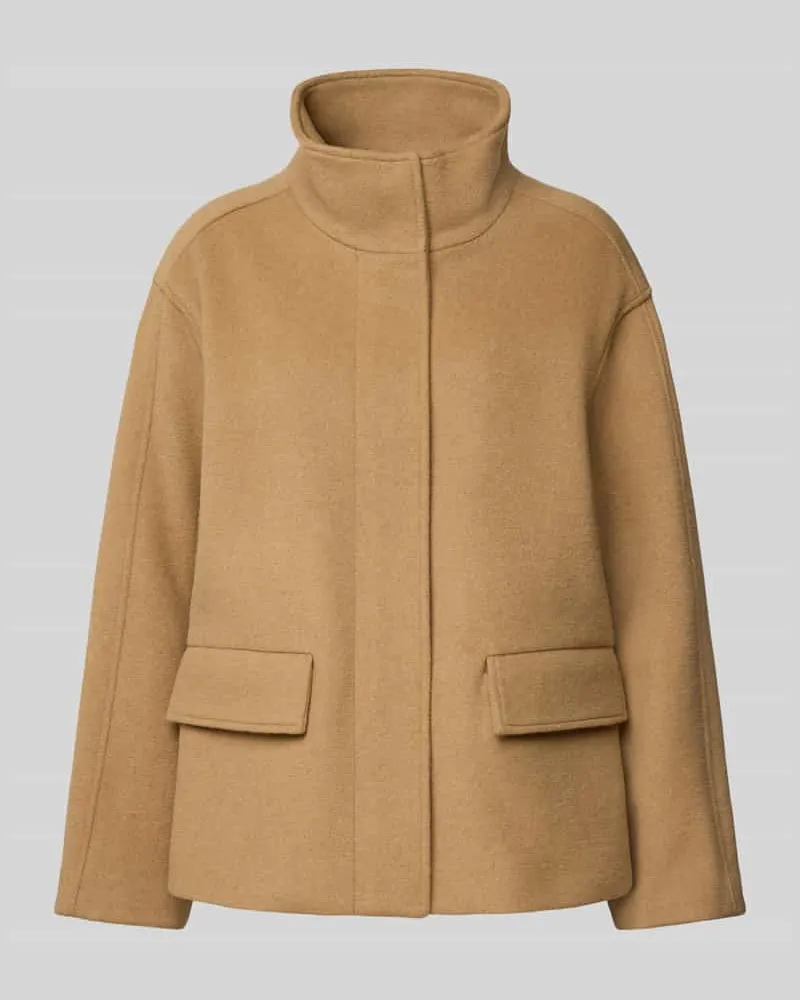 Gant Wolljacke mit Kaschmir-Anteil Sand