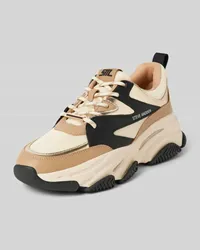 Steve Madden Chunky Sneaker mit Label-Print Modell 'PROGRESSIVE Beige