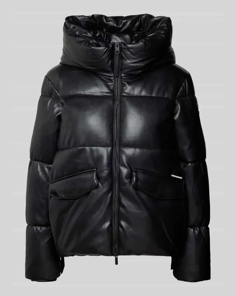 khujo Steppjacke mit Kapuze Modell 'AURORA Black