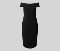 Knielanges Cocktailkleid mit Knotendetail Modell 'TAKOTA