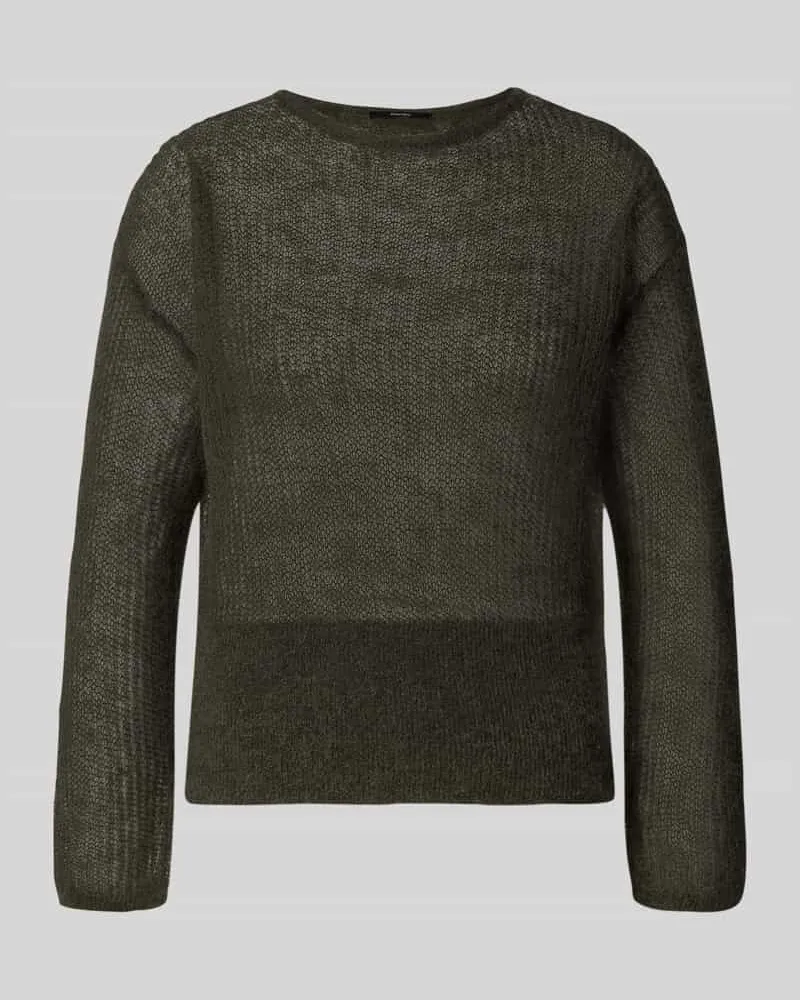 someday. Regular Fit Pullover mit Woll-Mohair-Anteil Modell 'Tivora Oliv