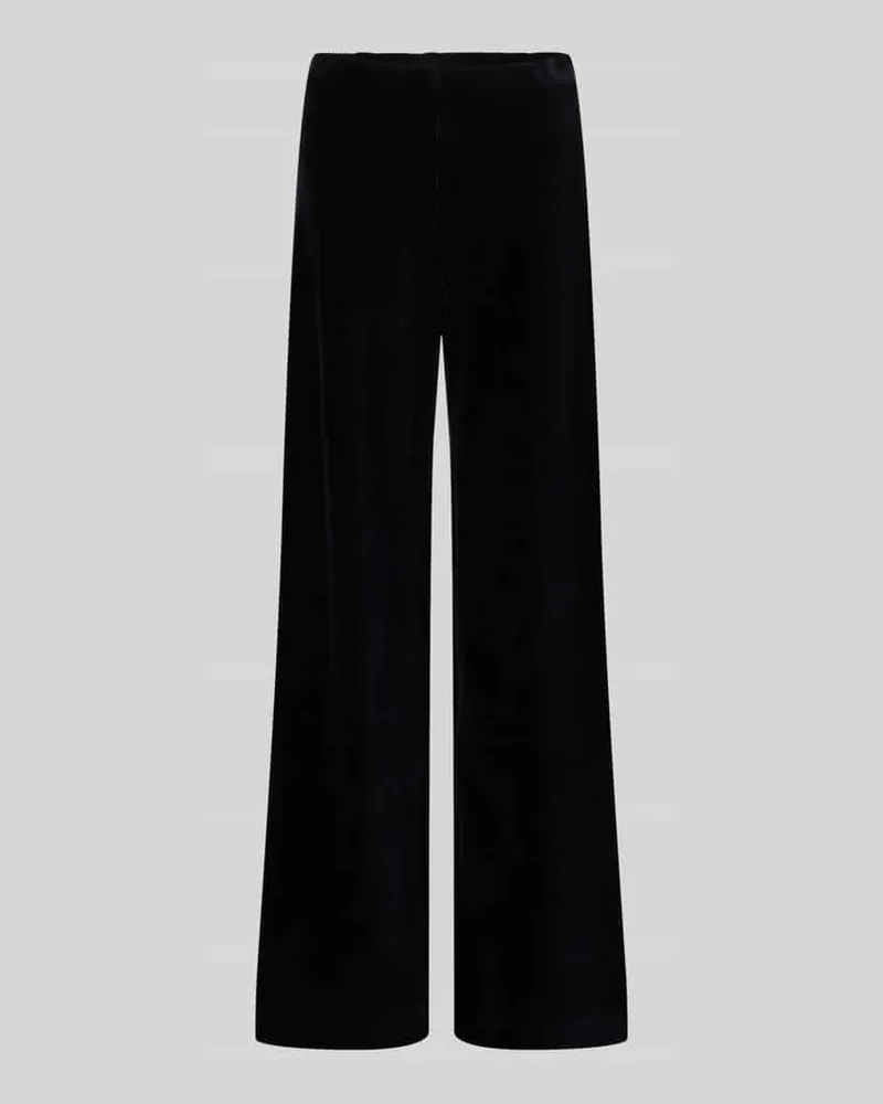 RAFFAELLO ROSSI  Wide Leg Cordhose Modell 'ELAINE Black