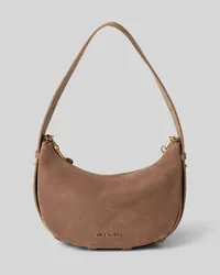 Hey Marly Handtasche mit Label-Applikation Modell 'Lifetime Sister Taupe