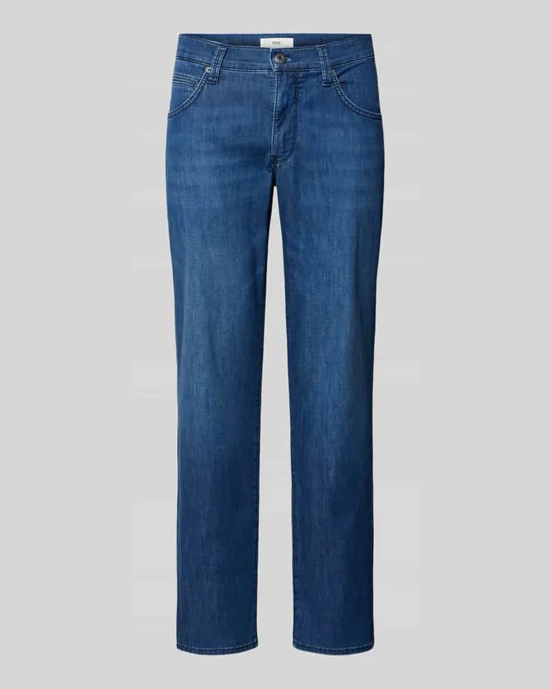 Brax Slim Fit Jeans im 5-Pocket-Design Modell 'CADIZ Marine