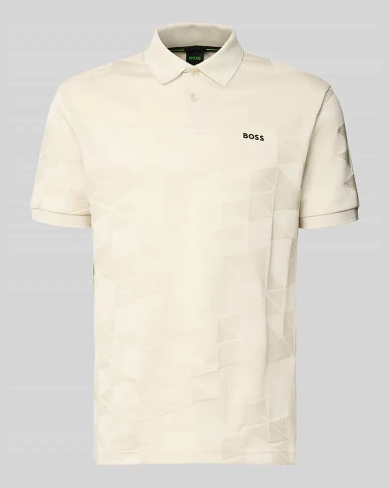 HUGO BOSS Regular Fit Poloshirt Modell 'PL_NETWORK JQ PIRAX Sand