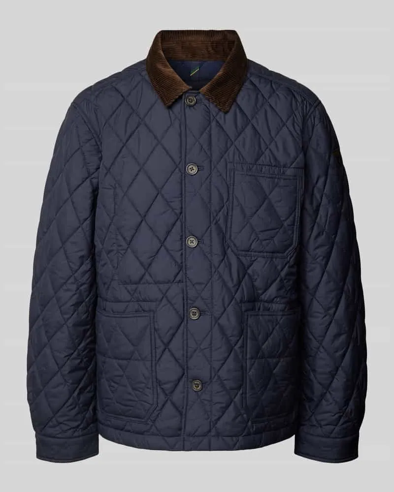 Ralph Lauren Steppjacke mit Umlegekragen Marine