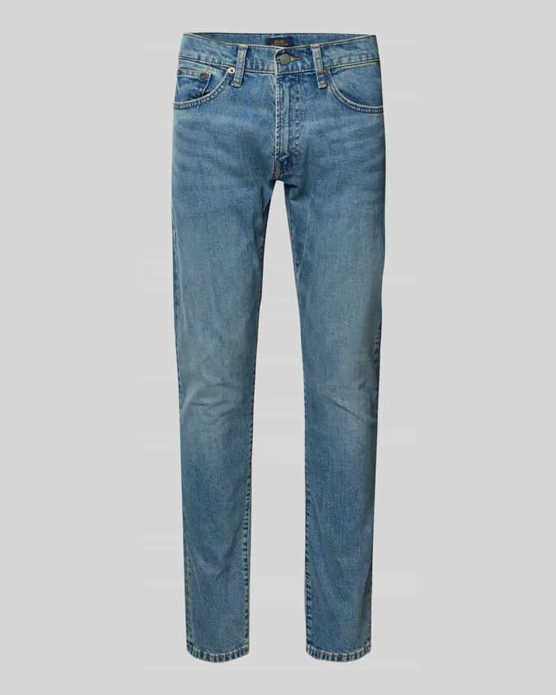 Ralph Lauren Jeans mit 5-Pocket-Design Modell 'SULLIVAN Jeansblau