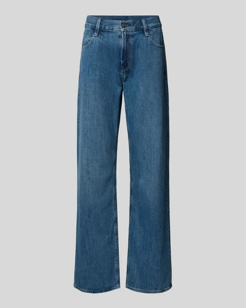 G-STAR RAW Loose Fit Jeans mit Eingrifftaschen Modell 'Jude Bleu
