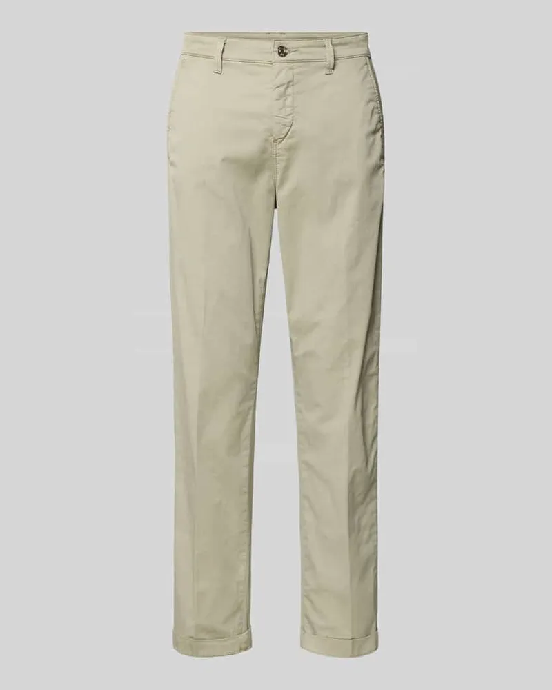 MAC Jeans Chino mit Eingrifftaschen Khaki