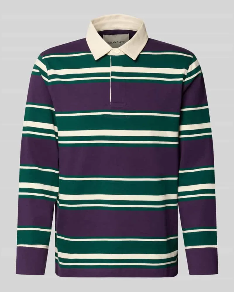 Gant Regular Fit Poloshirt aus reiner Baumwolle Gruen