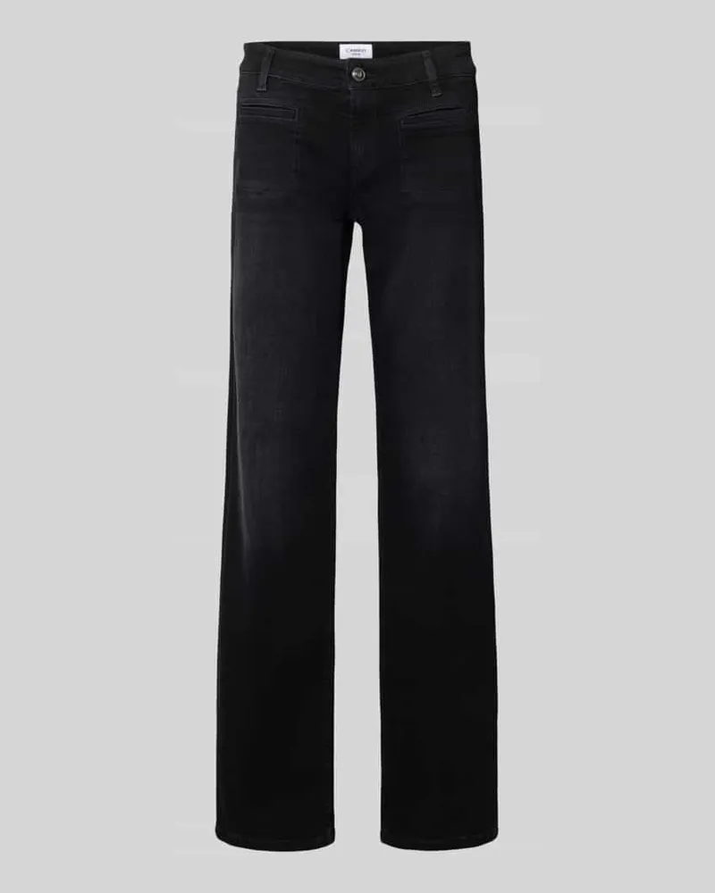 Cambio Jeans mit Eingrifftaschen Modell 'TESS Black