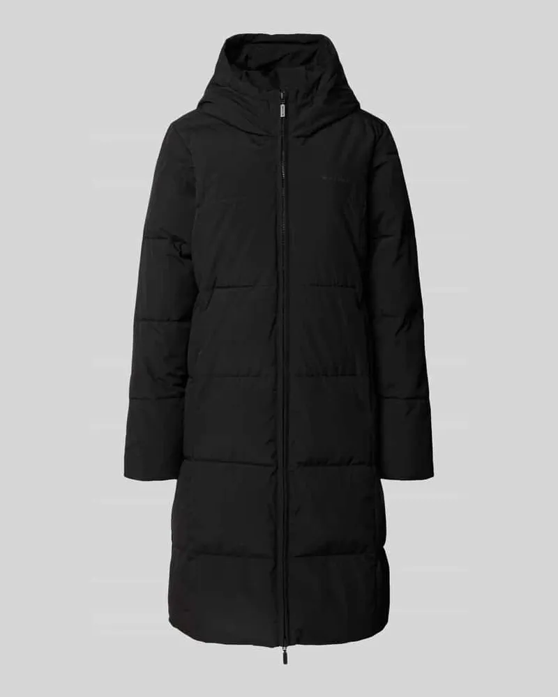 Mazine Steppmantel mit Kapuze Black