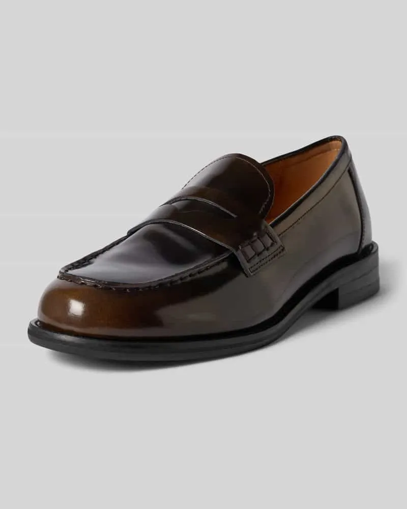 Vagabond Loafer aus echtem Rindsleder Modell 'LINN Dunkelbraun