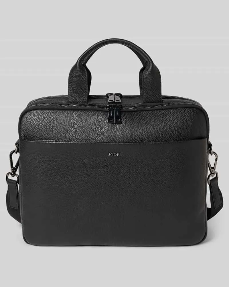 JOOP! Tasche aus Leder mit Label-Detail Modell 'CARDONA PANDION Black