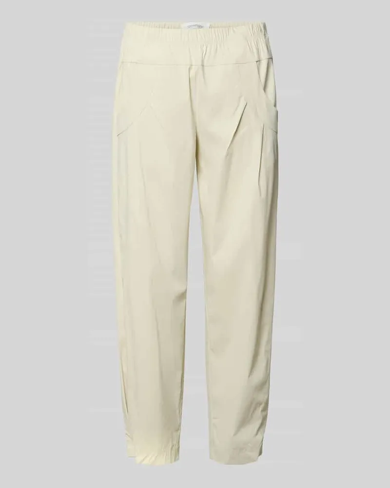 SteHmann Hose mit elastischem Bund Modell 'Rachell Stein