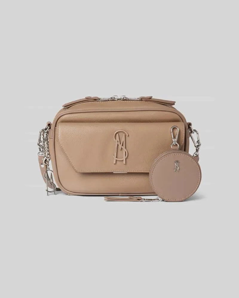 Steve Madden Umhängetasche mit Label-Anhänger Modell 'BLIGHT Taupe