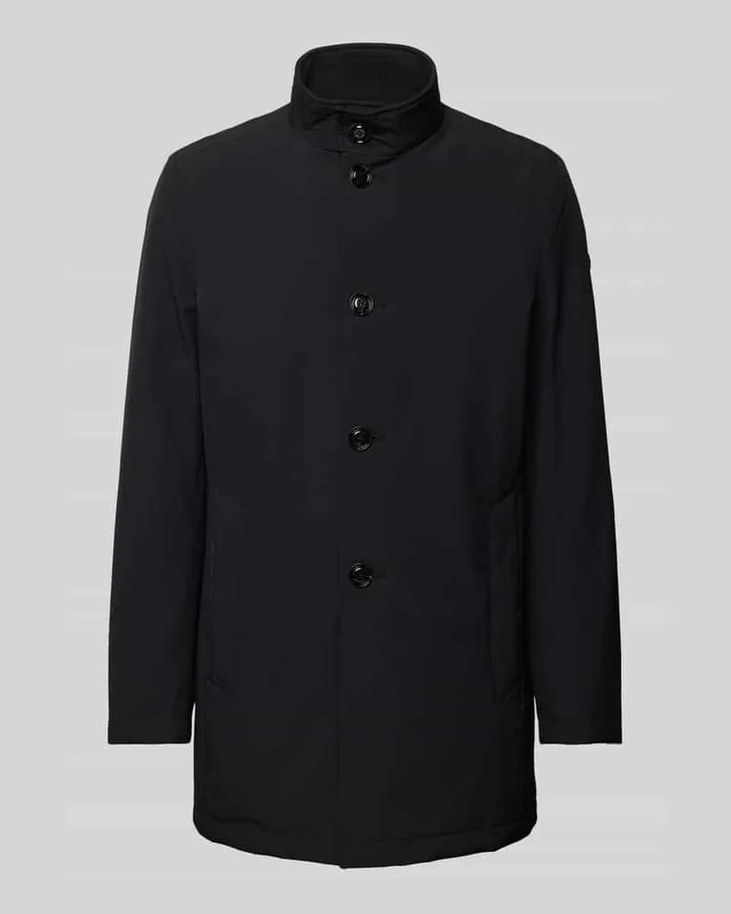 S.Oliver Mantel MIT Stehkragen Black