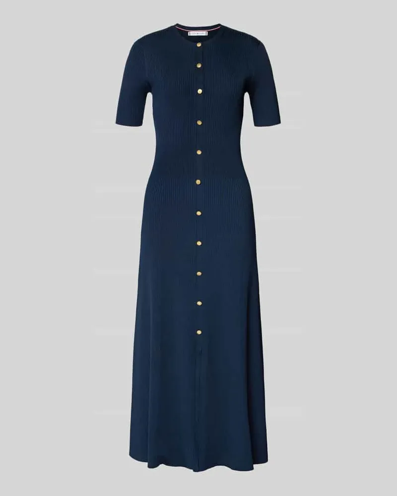 Tommy Hilfiger Eng anliegendes Freizeitkleid aus Viskose-Mix Marine