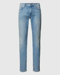 Only & Sons Slim Fit Jeans mit Eingrifftaschen Modell 'LOOM Jeansblau