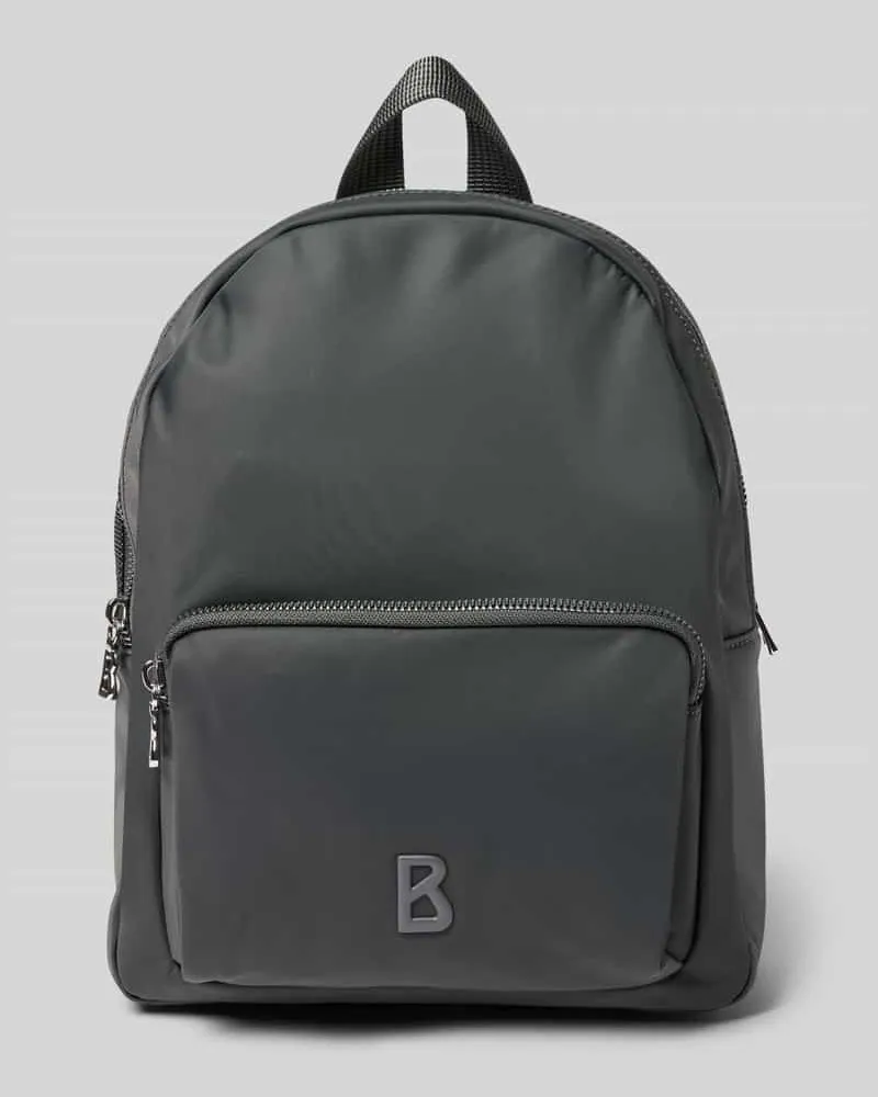 Bogner Rucksack mit Label-Detail Modell 'verbier play 0 hermine Dunkelgrau