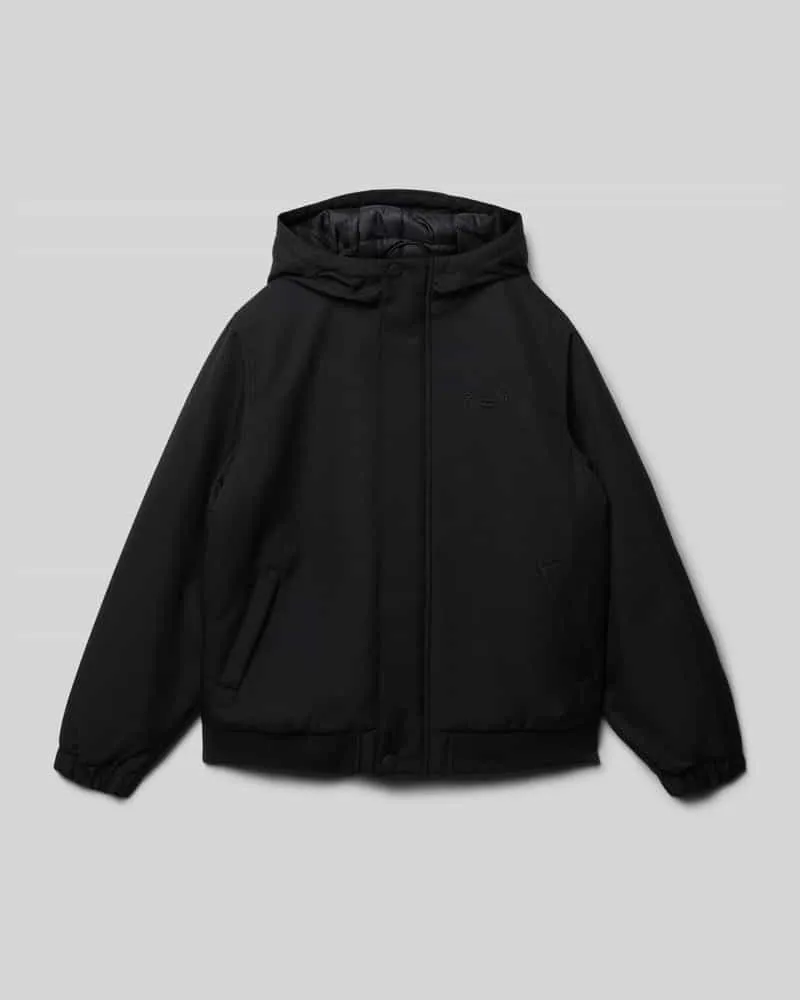 Billabong Regular Fit Jacke aus reiner Shetlandwolle Modell 'All Day Black