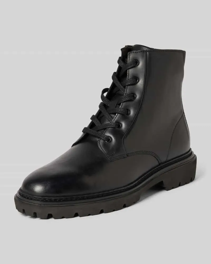 Gant Schnürstiefel aus echtem Leder Modell 'Ivyhill Black